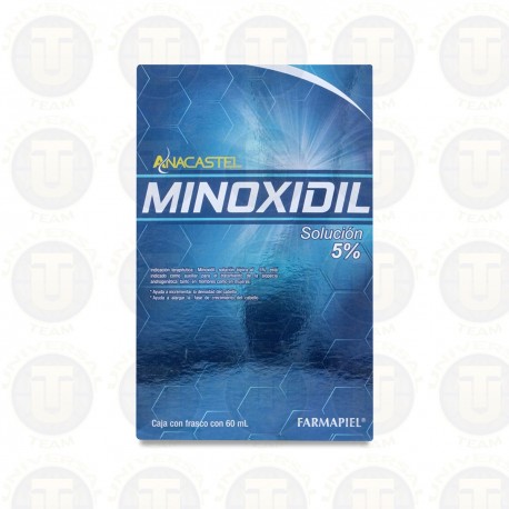 ANACASTEL MINOXIDIL SOLUCION TOPICA 5% FRASCO CON 60 ML
