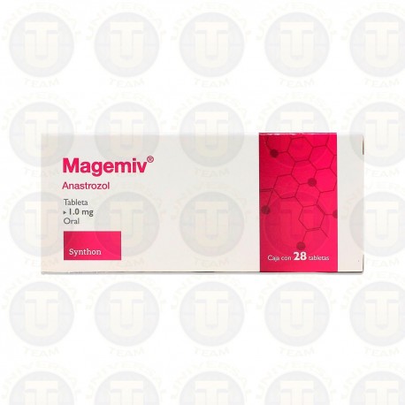 ANASTROZOL, CAJA CON 28 TABLETAS 1.0 MG, MAGEMIV