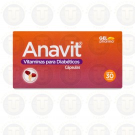 ANAVIT VYTAMINAS PARA DIABETICOS