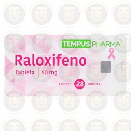 RALOXIFENO TEMPUSPHARMA 60 MG CAJA CON 28 TABLETAS